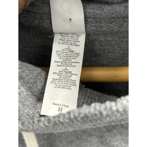 DOMO Breeze Blocker – Hoodie Pullover Gray/ Blue Men’s Size Medium - Picture 6 of 9